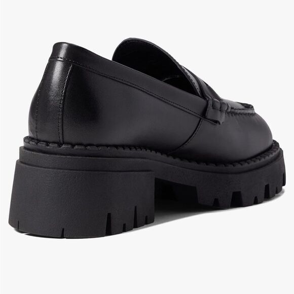 Women's Platform Chunky Clogs in Gloss Black Size 10 - Picture 3 of 3